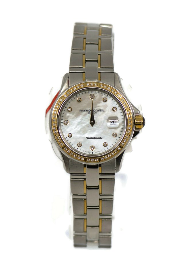 Raymond Weil Parsifal Womens watch Quartz Gold Steel 9460-sgs-97081
