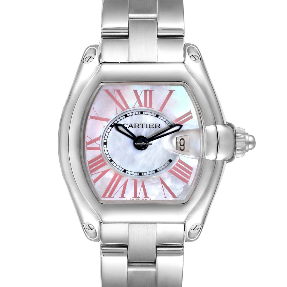 Cartier Roadster Womens watch Quartz Steel W6206006