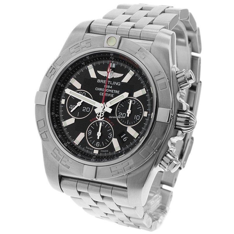 Breitling Chronomat 44 Mens watch Unisex Automatic Steel AB011010 BB08