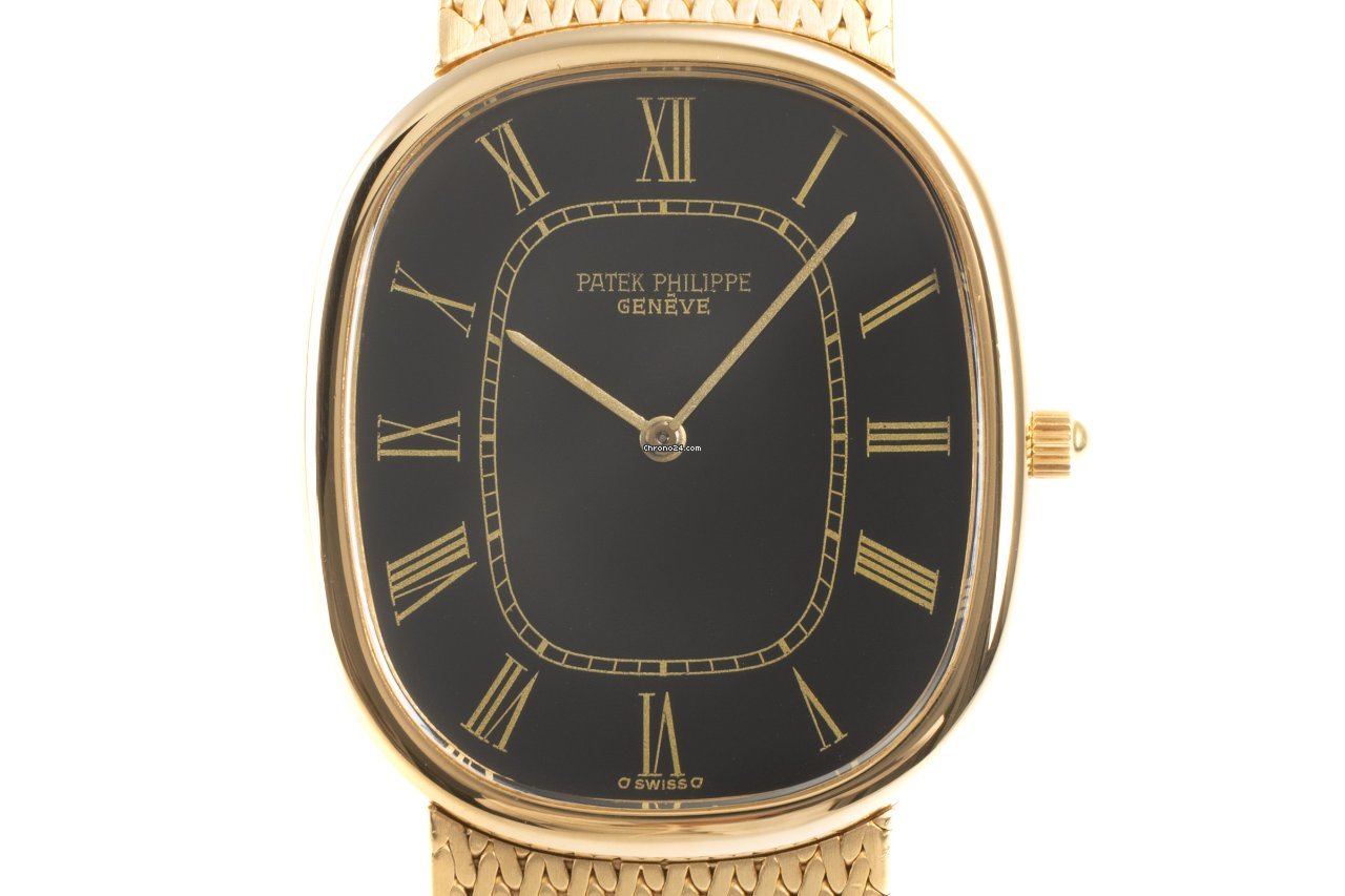 Patek Philippe Golden Ellipse Mens watch Unisex Automatic Yellow gold 3738 1