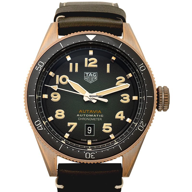 TAG Heuer Autavia Mens watch Unisex Automatic Bronze WBE5190.FC8268