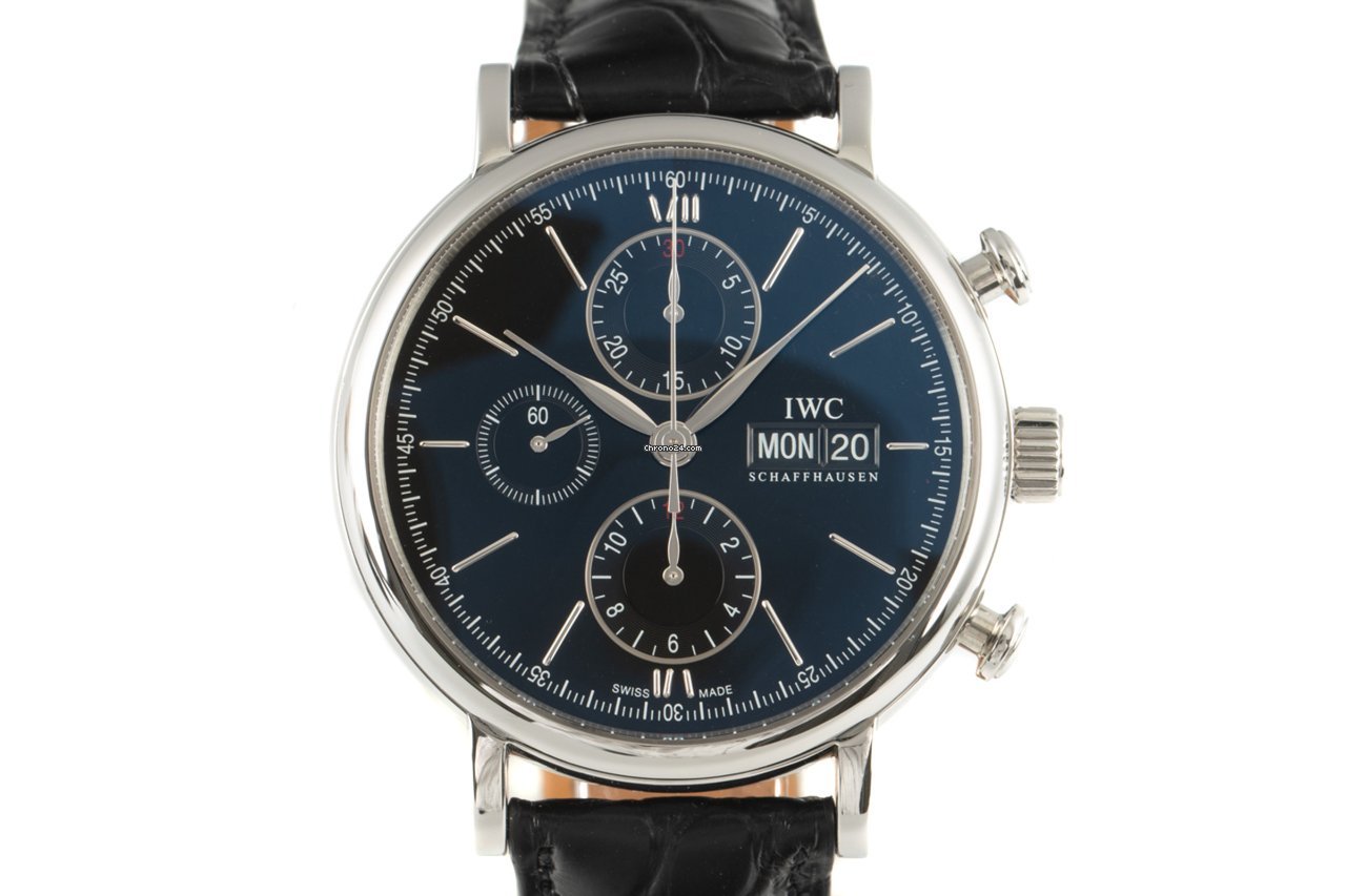 IWC Portofino Chronograph Mens watch Unisex Automatic Steel IW391008