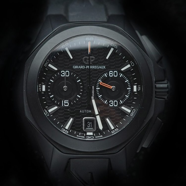 Girard Perregaux Chrono Hawk Automatic Ceramic 49970-32-631-FK6A