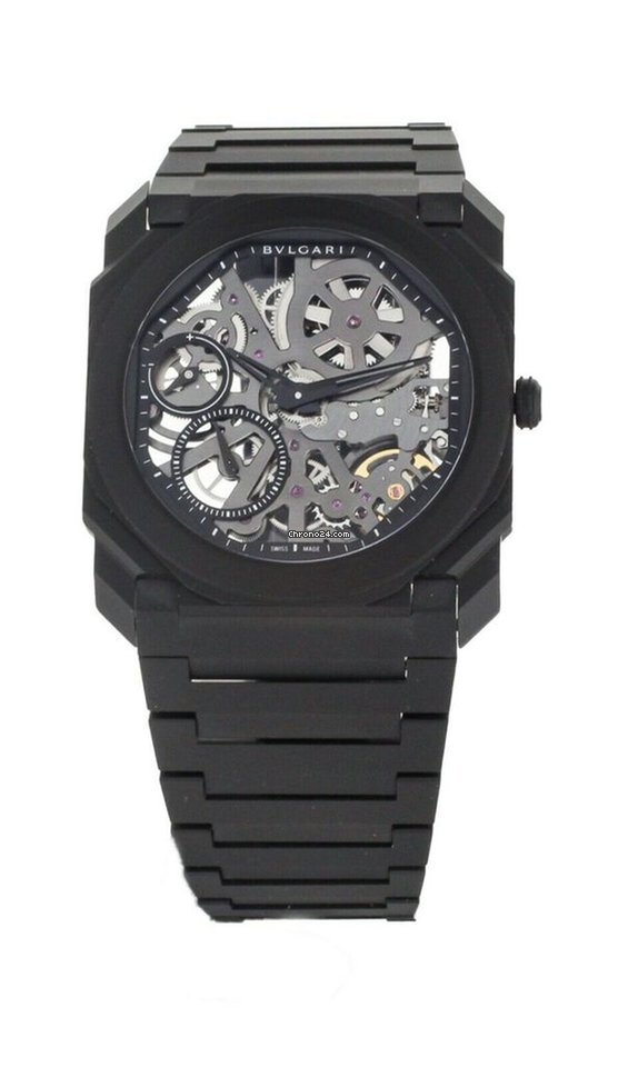 Bulgari Octo Mens watch Unisex Manual winding Ceramic 103126