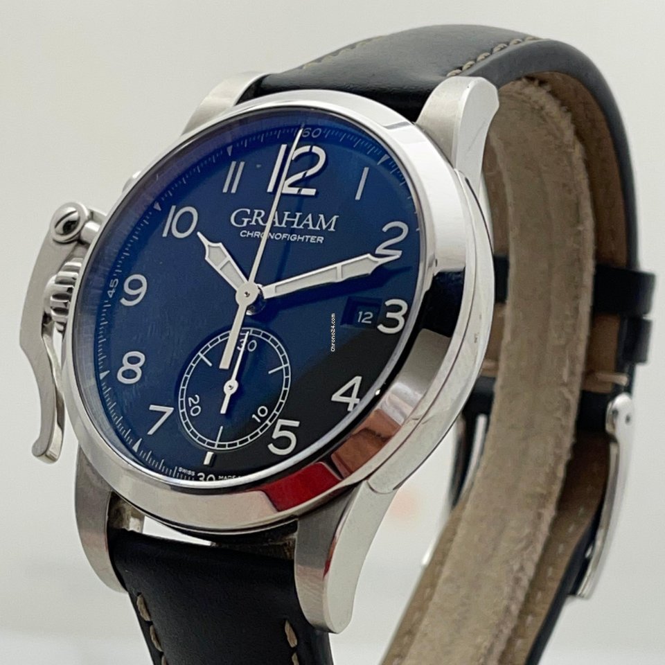 Graham Chronofighter 1695 Mens watch Unisex Automatic Steel 2CXAS.B01A.L17S