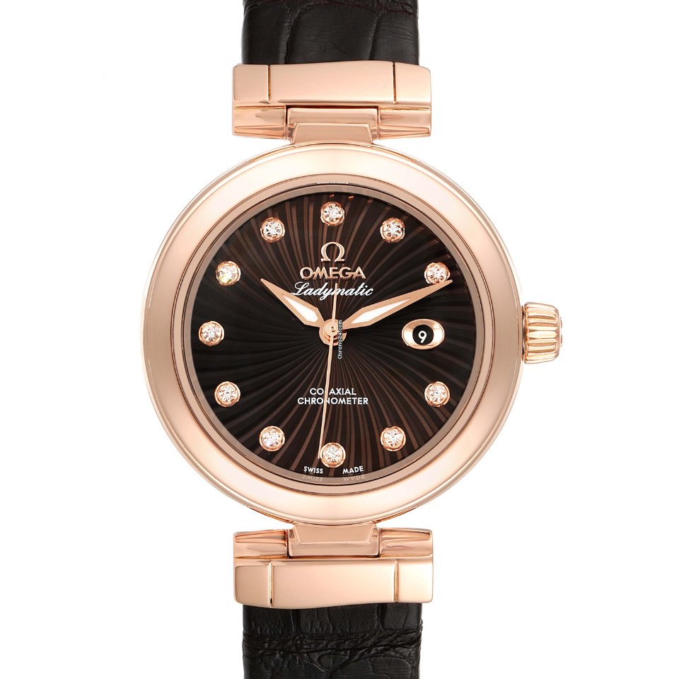 Omega De Ville Ladymatic Womens watch Automatic Rose gold 425.63.34.20.63.001