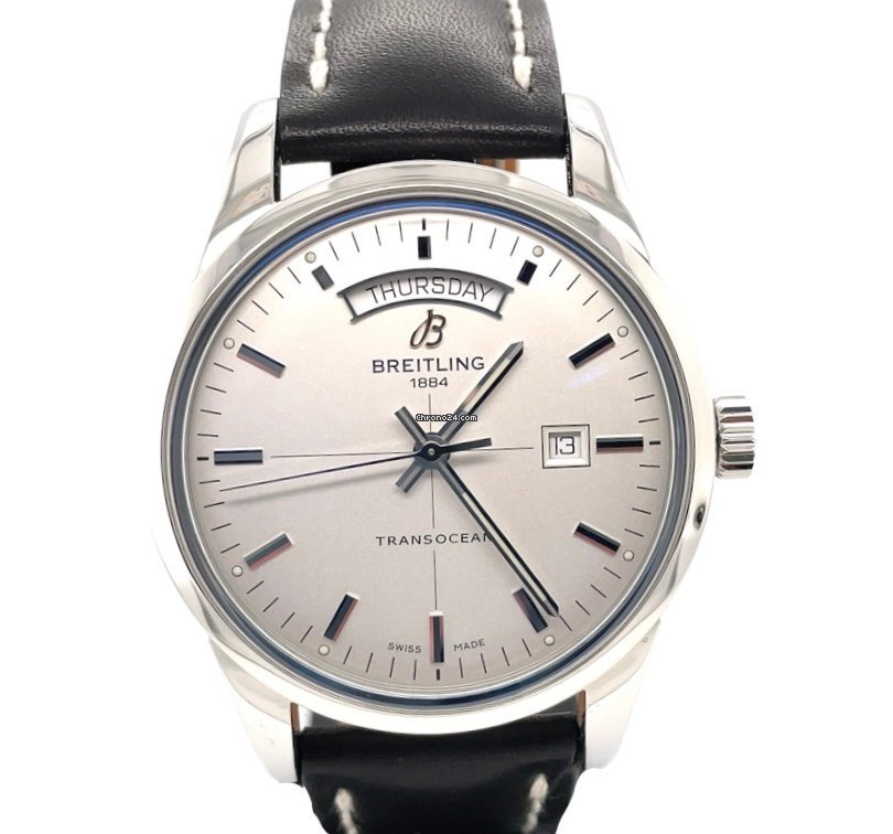 Breitling Transocean Day & Date Mens watch Unisex Automatic Steel A4531012