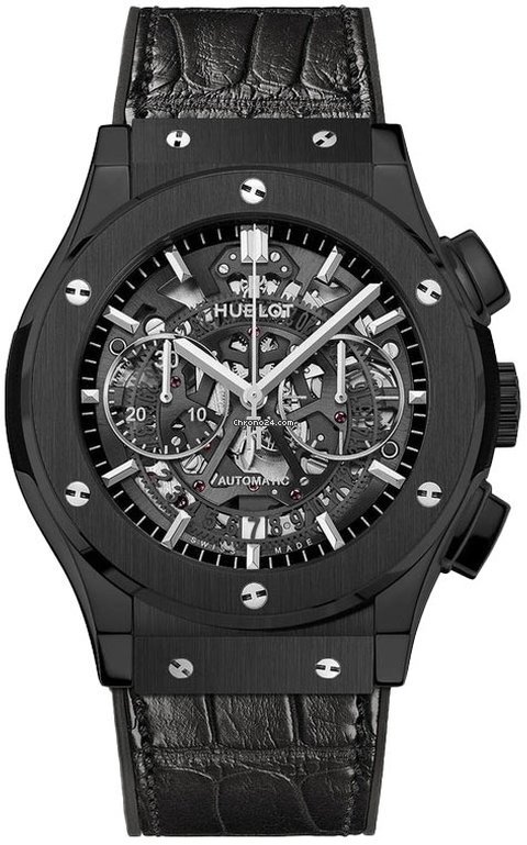 Hublot Classic Fusion Aerofusion Mens watch Unisex Automatic Ceramic 525.cm.0170.lr Black Magic