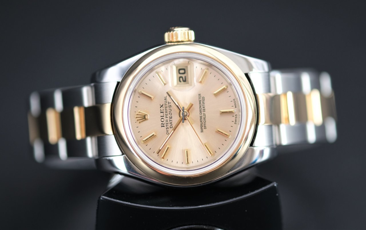Rolex Lady-Datejust Womens watch Gold Steel Automatic 179163
