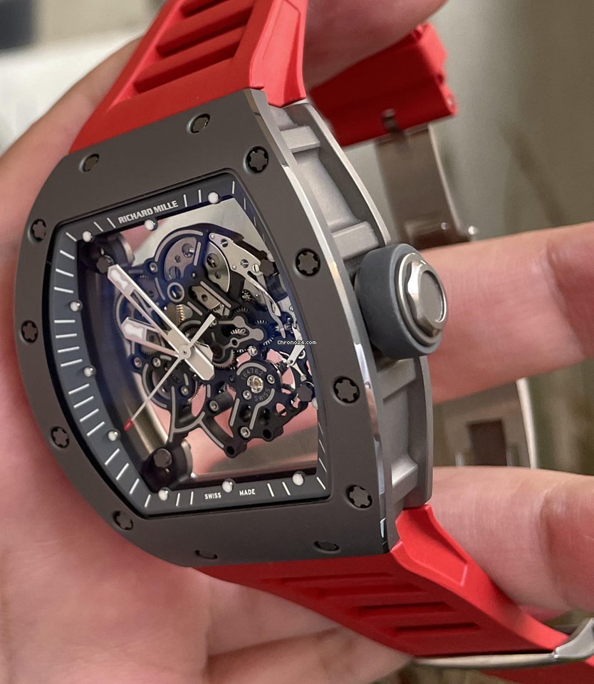 Richard Mille RM 055 Mens watch Unisex Manual winding RM055 TI