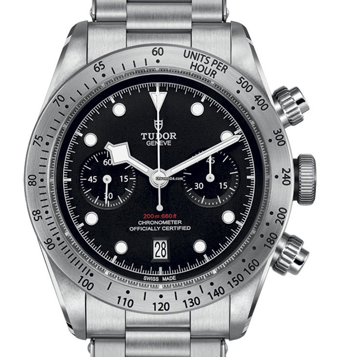 Tudor Black Bay Chrono Mens watch Unisex Automatic Steel M79350-0001