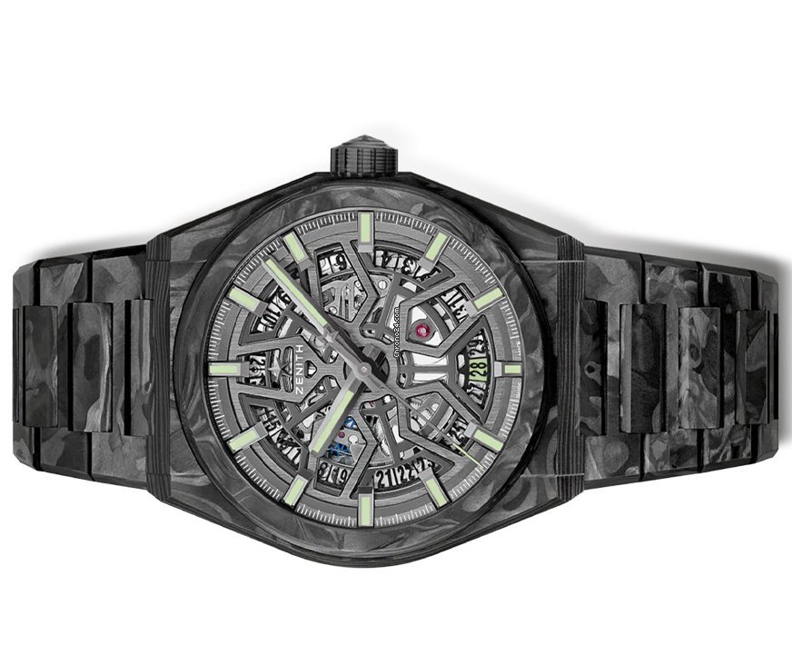 Zenith Defy Mens watch Unisex Automatic Carbon 10.9001.670 80.M9000