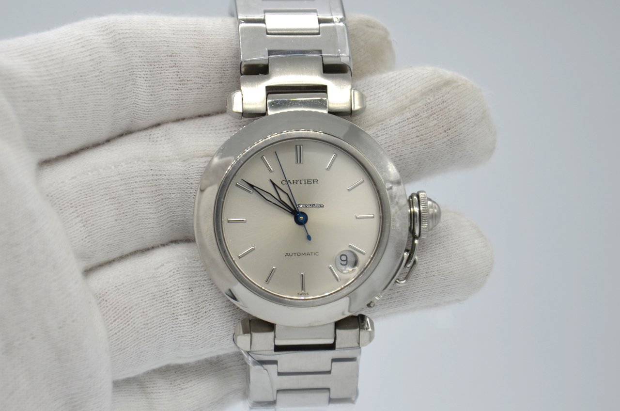 Cartier Pasha C Mens watch Unisex Automatic Steel 1031 	W31010M7