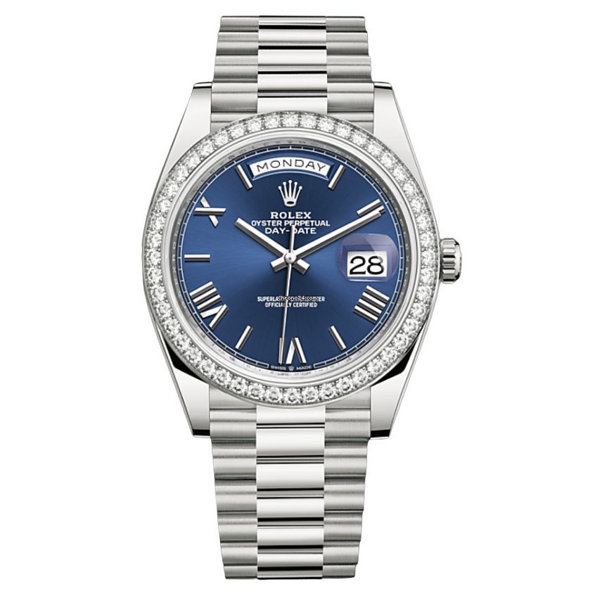 Rolex Day-Date 40 Mens watch Unisex White gold Automatic 228349RBR