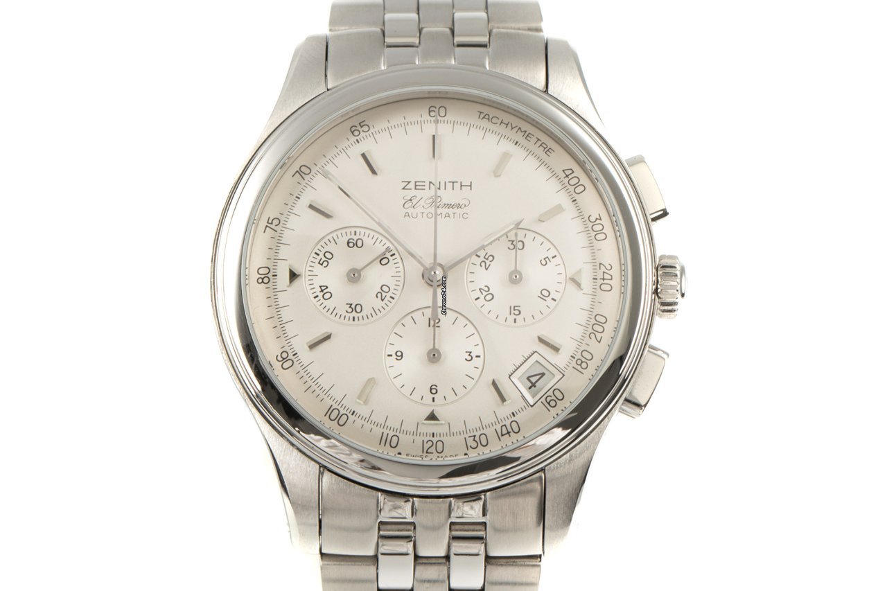 Zenith El Primero Chronograph Mens watch Unisex Automatic Steel 02.0501.400