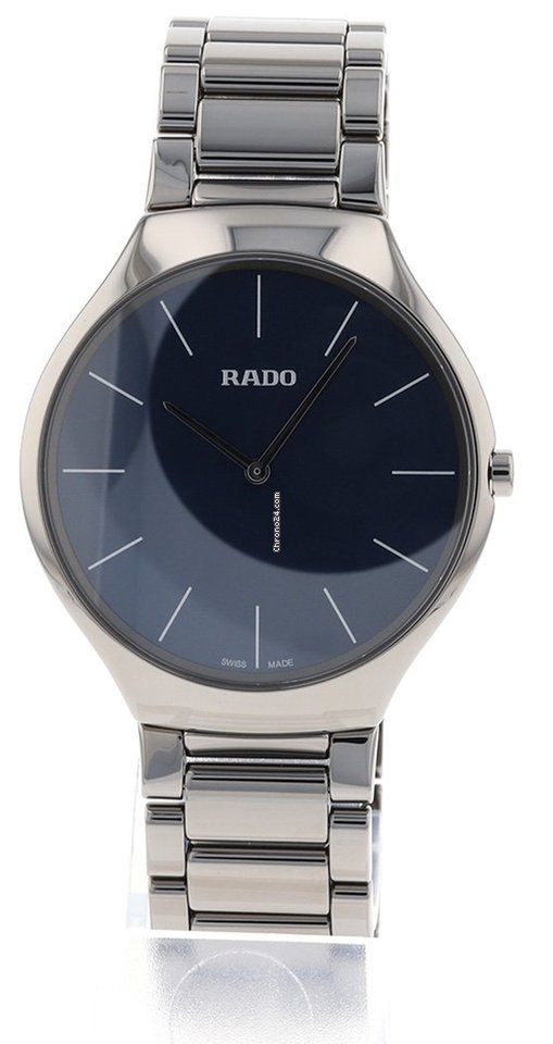 Rado True Thinline Mens watch Unisex Quartz Ceramic R27955022