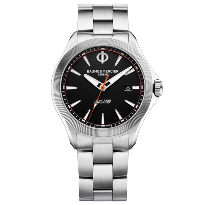 Baume & Mercier Clifton Mens watch Unisex Quartz Steel M0A10412