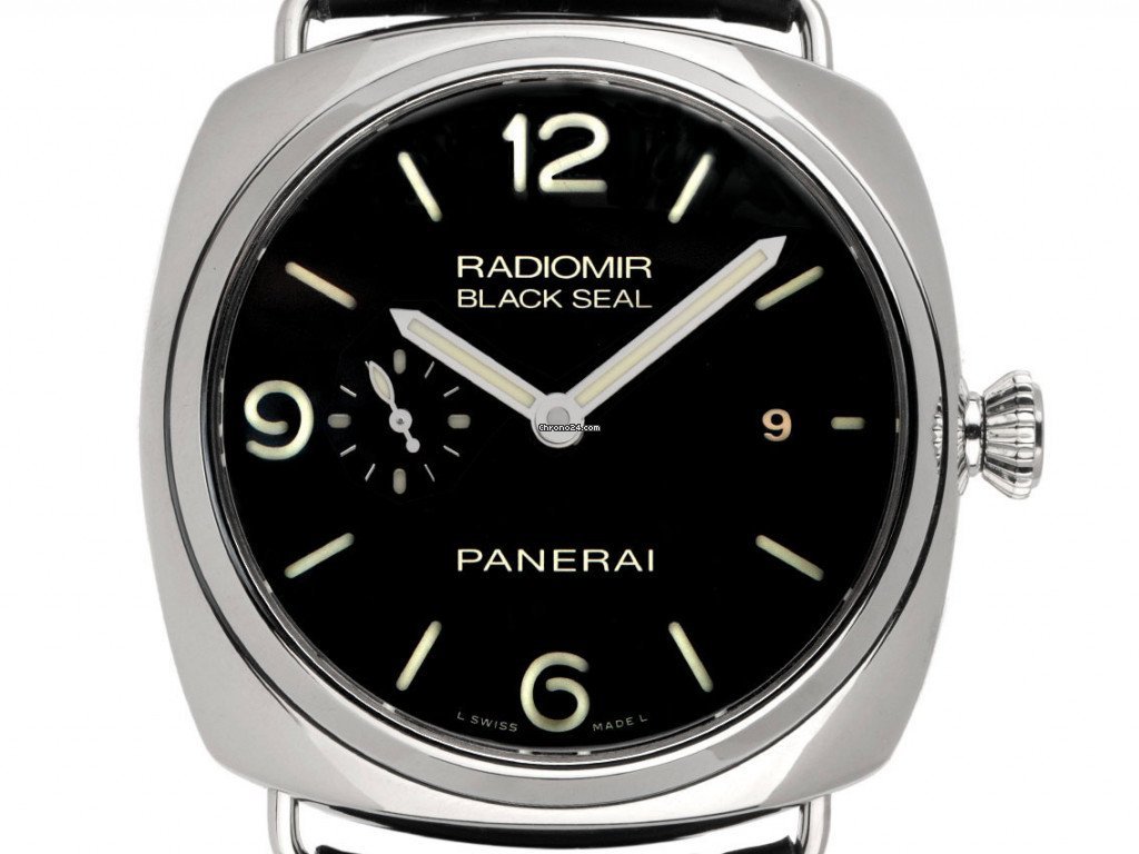 Panerai Radiomir Black Seal 3 Days Automatic Mens watch Unisex Automatic Steel PAM00388