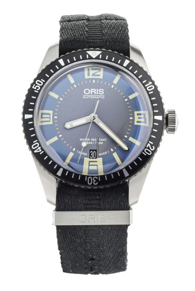 Oris Divers Sixty Five Mens watch Unisex Automatic Steel 01 733 7707 4065-07 8 20 18