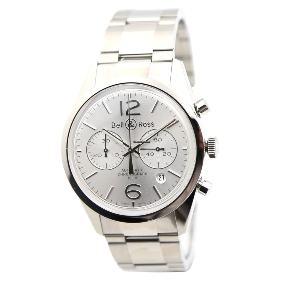 Bell & Ross Vintage Mens watch Unisex Automatic Steel BRG126-WH-ST SST