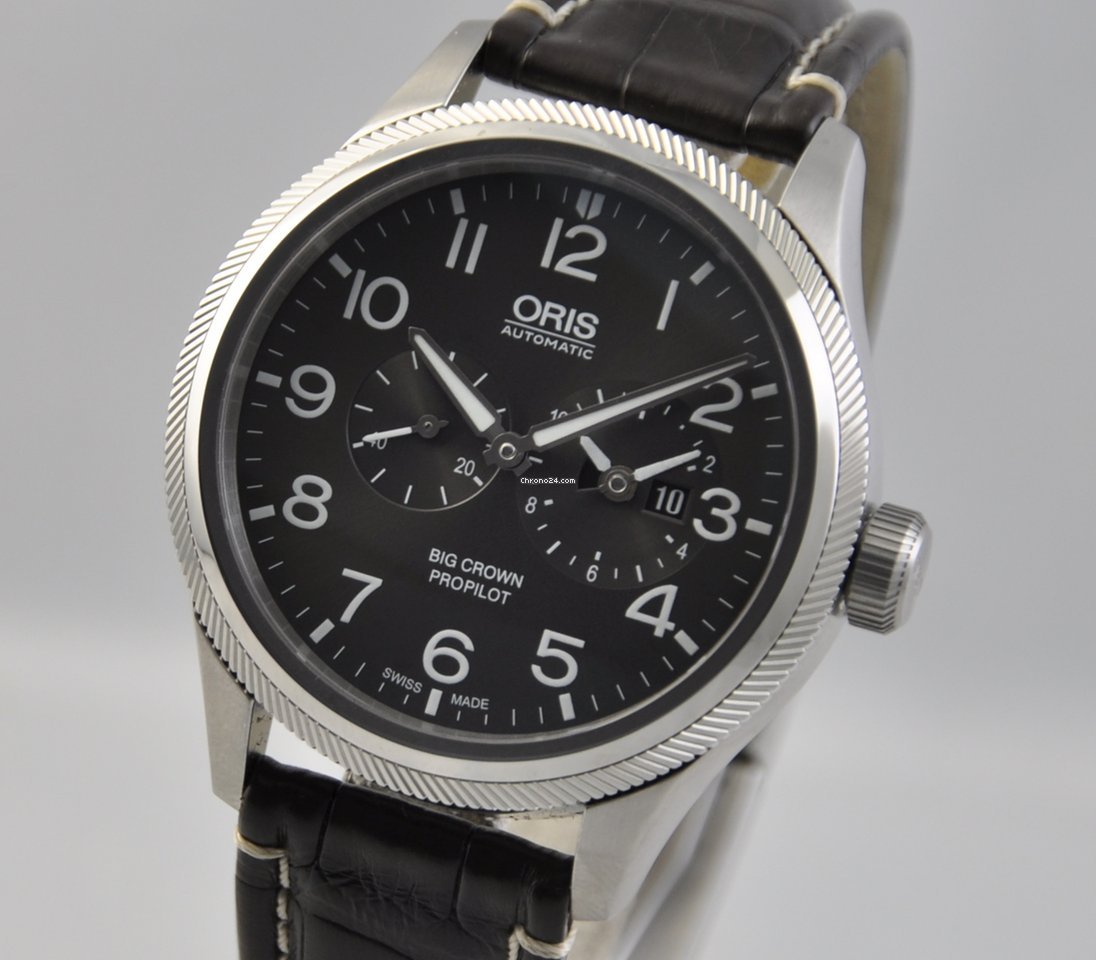 Oris Big Crown ProPilot Worldtimer Mens watch Unisex Automatic Steel 01 690 7735 4063-07 1 22 72FC