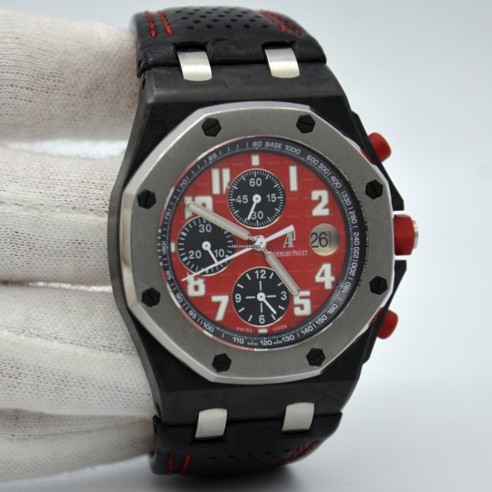 Audemars Piguet Royal Oak Offshore Chronograph Mens watch Unisex Automatic Carbon 26190OS.OO.D003CU.01