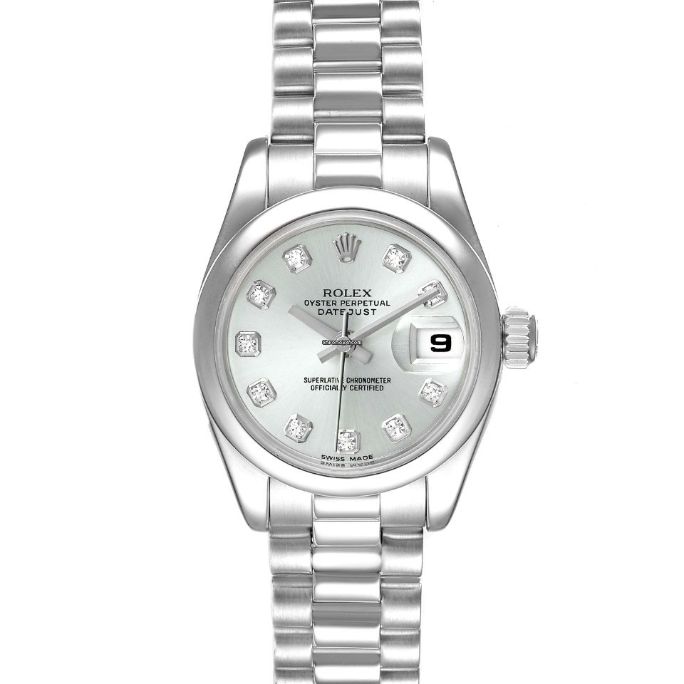 Rolex Lady-Datejust Womens watch Platinum Automatic 179166