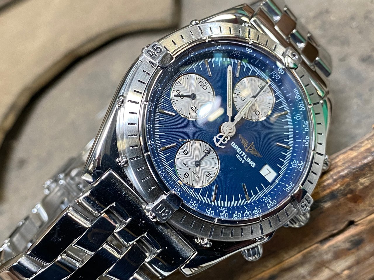Breitling Chronomat Mens watch Unisex Automatic Steel A13047