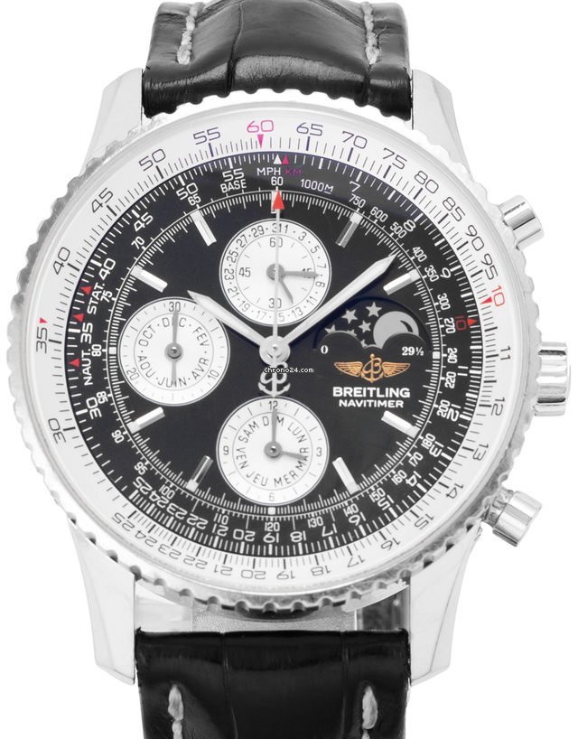 Breitling Montbrillant Olympus Mens watch Unisex Automatic White gold J19340