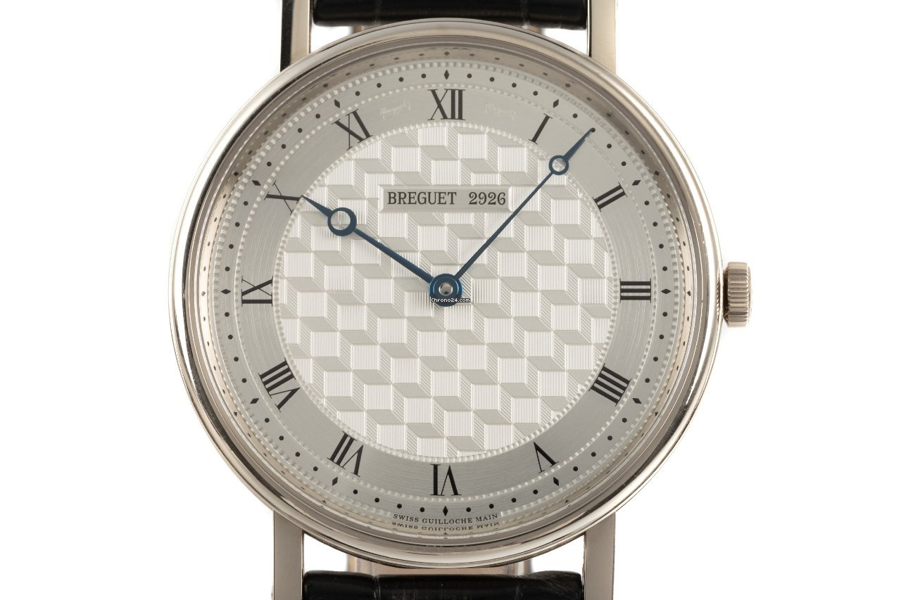 Breguet Classique Mens watch Unisex Manual winding White gold 5967BB119W6