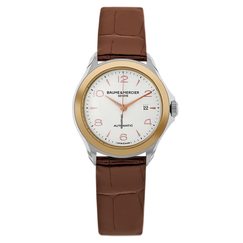 Baume & Mercier Clifton Mens watch Unisex Automatic Gold Steel M0A10208