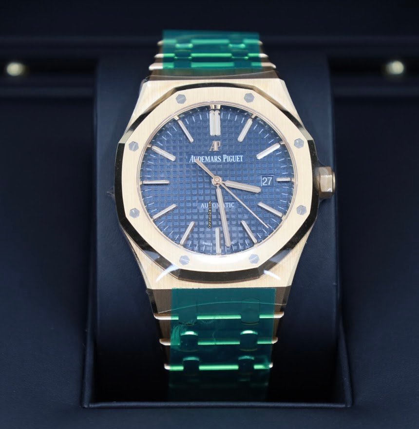 Audemars Piguet Royal Oak Selfwinding Mens watch Unisex Automatic Rose gold 15400OR.OO.1220OR.03