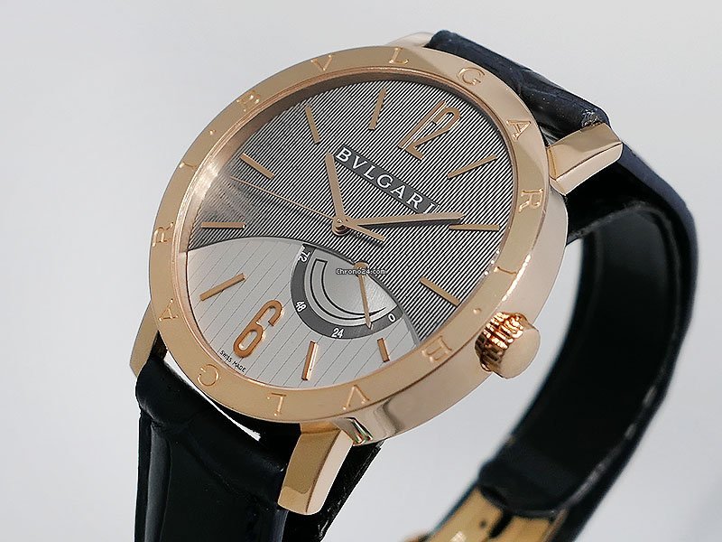Bulgari Bulgari Mens watch Unisex Manual winding Rose gold BBP41GL