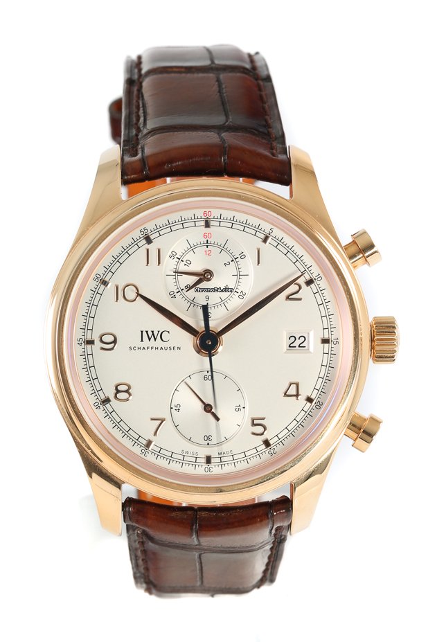 IWC Portuguese Chronograph Mens watch Unisex Automatic Rose gold IW3904202
