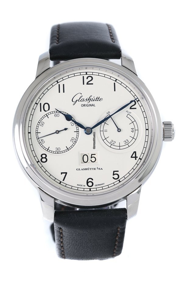 Glashtte Original Senator Observer Mens watch Unisex Automatic Steel 100-14-05-02-05