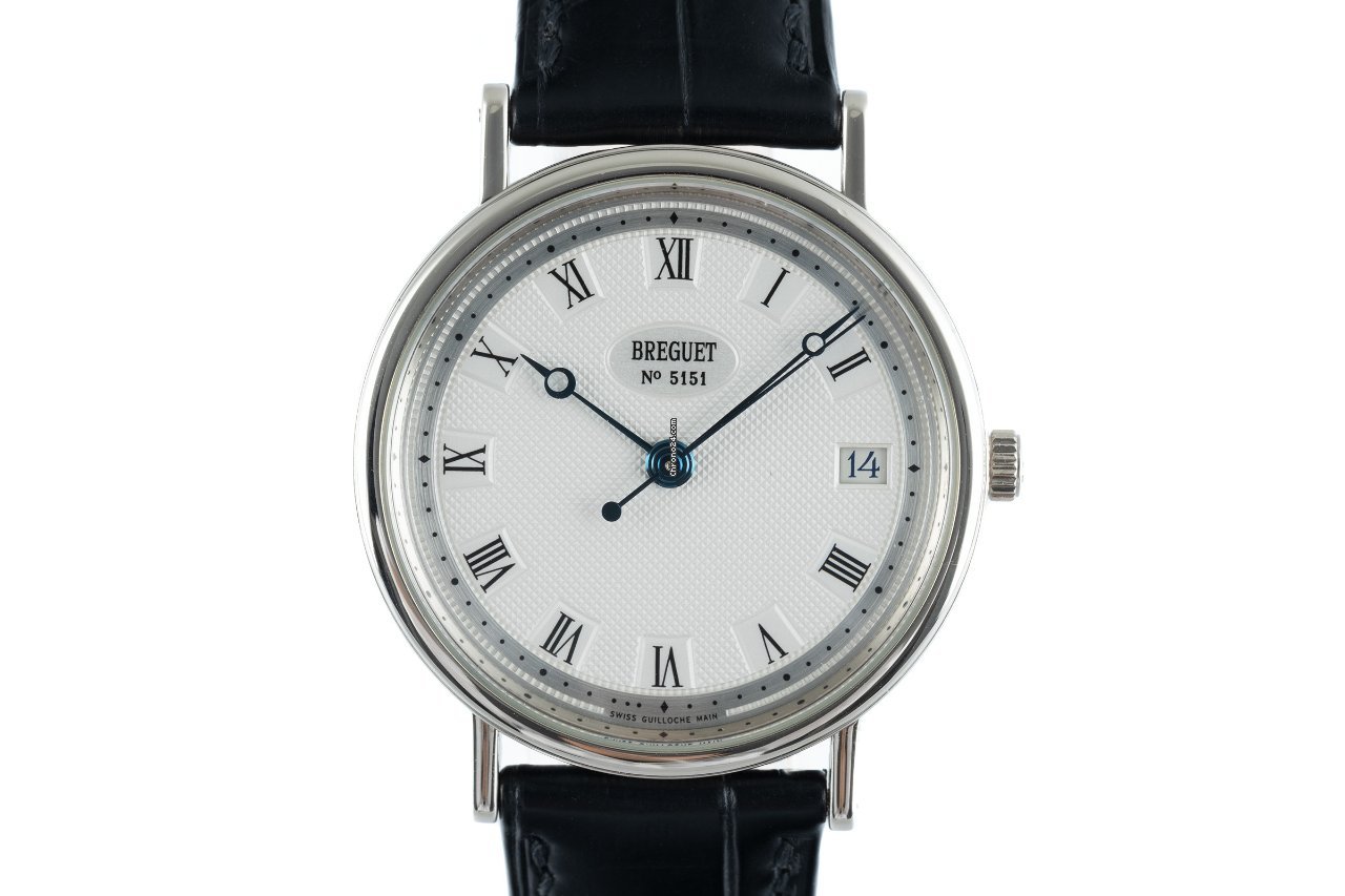Breguet Classique Mens watch Unisex Automatic White gold 5910