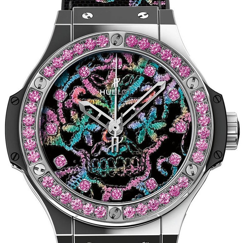 Hublot Big Bang Broderie Mens watch Unisex Automatic Steel 343.SS.6599.NR.1233