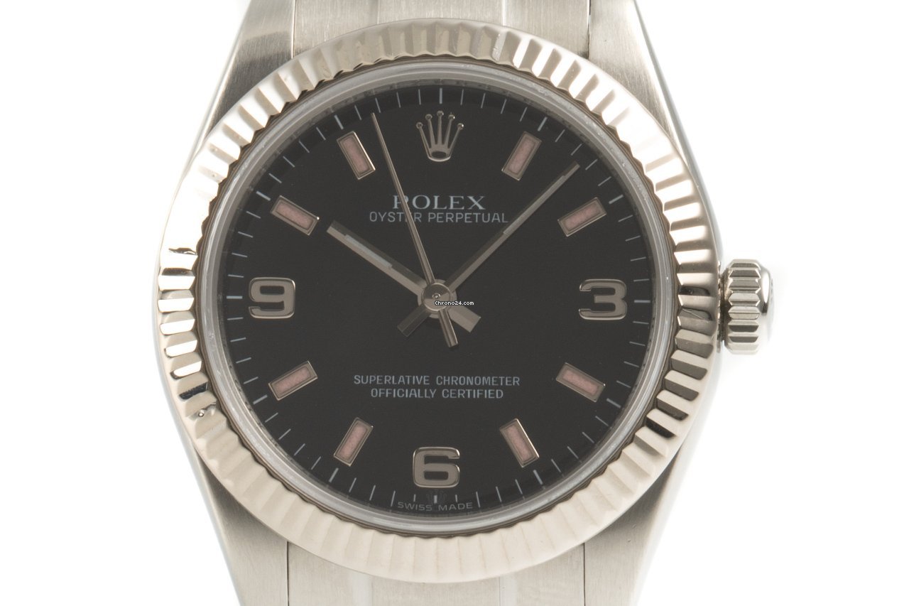 Rolex Oyster Perpetual 31 Womens watch Gold Steel Automatic 177234