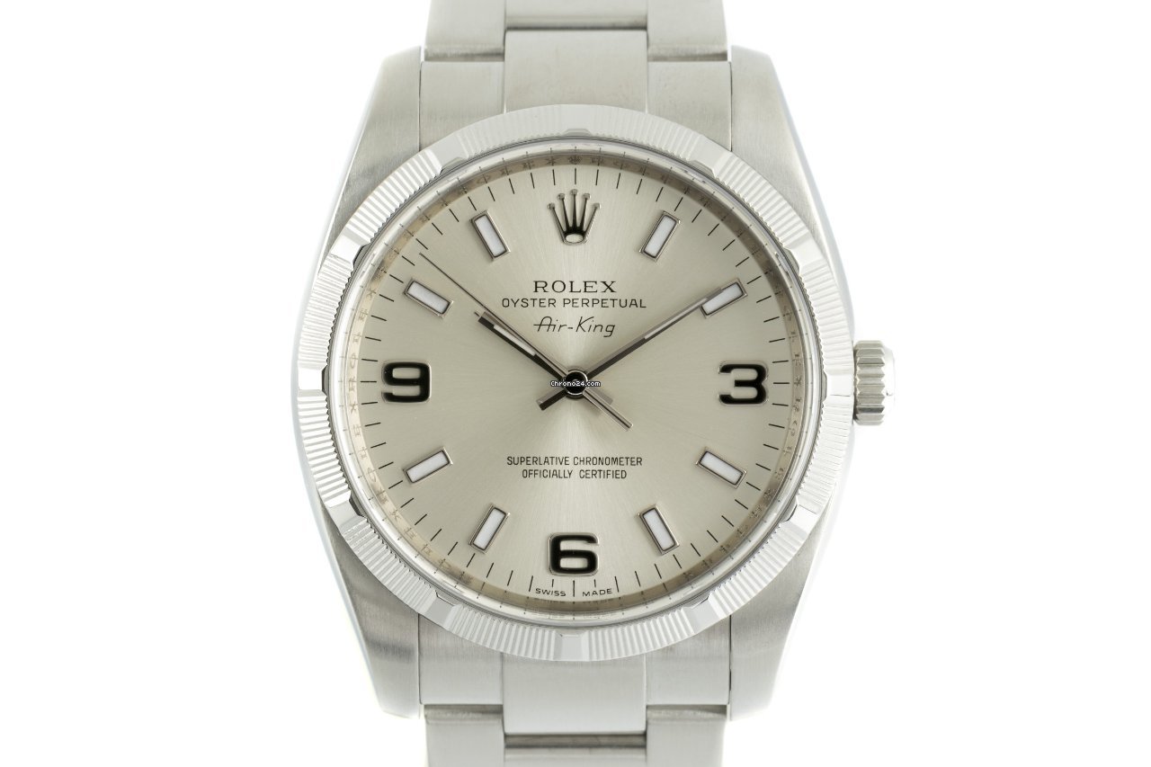 Rolex Air King Mens watch Unisex Steel Automatic 114210