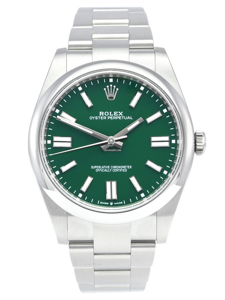 Rolex Oyster Perpetual 41 Mens watch Unisex Steel Automatic 124300-0005