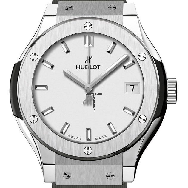 Hublot Classic Fusion 45, 42, 38, 33 mm Womens watch Automatic Titanium 582.NX.2610.RX