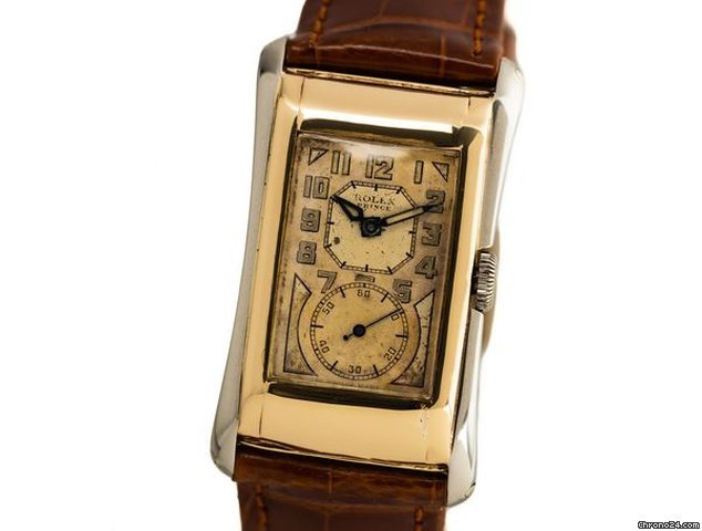 Rolex Prince Mens watch Unisex Yellow gold Manual winding 971