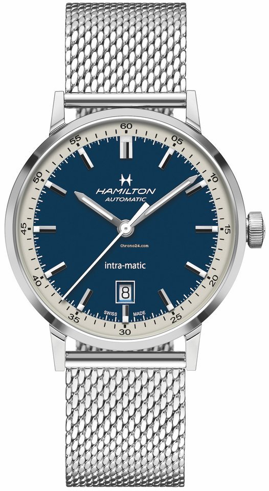 Hamilton Intra-Matic Mens watch Unisex Automatic Steel H38425140