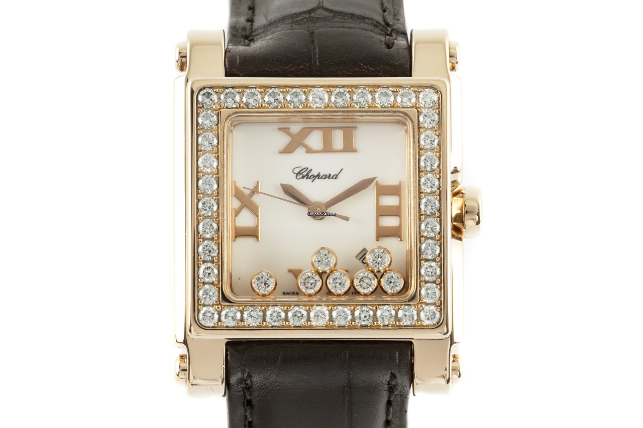 Chopard Happy Sport Womens watch Quartz Red gold 275321