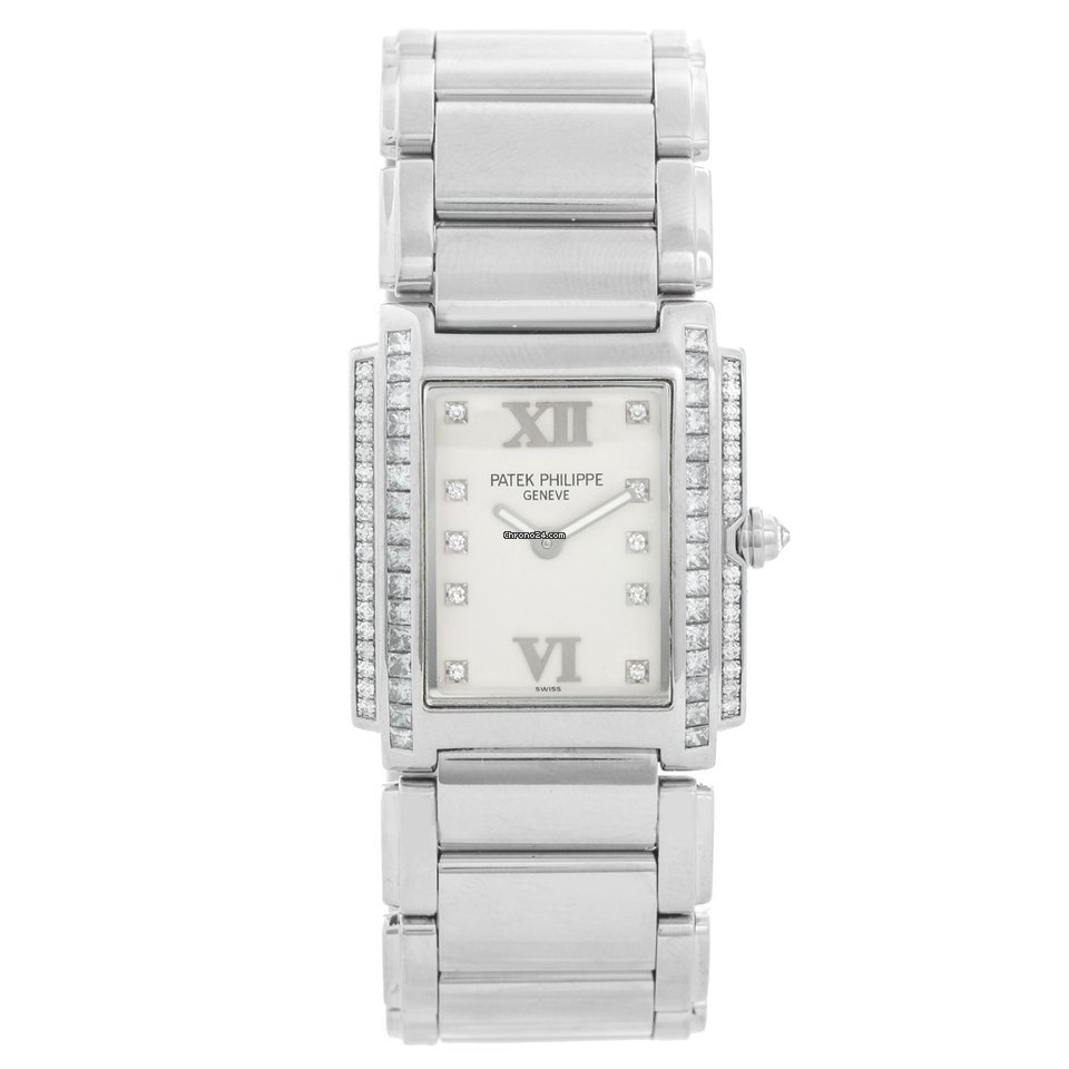 Patek Philippe Twenty~4 Womens watch Quartz White gold 4910 20G-011