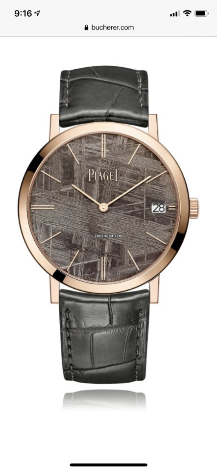 Piaget Altiplano Mens watch Unisex Automatic Rose gold GOA44051
