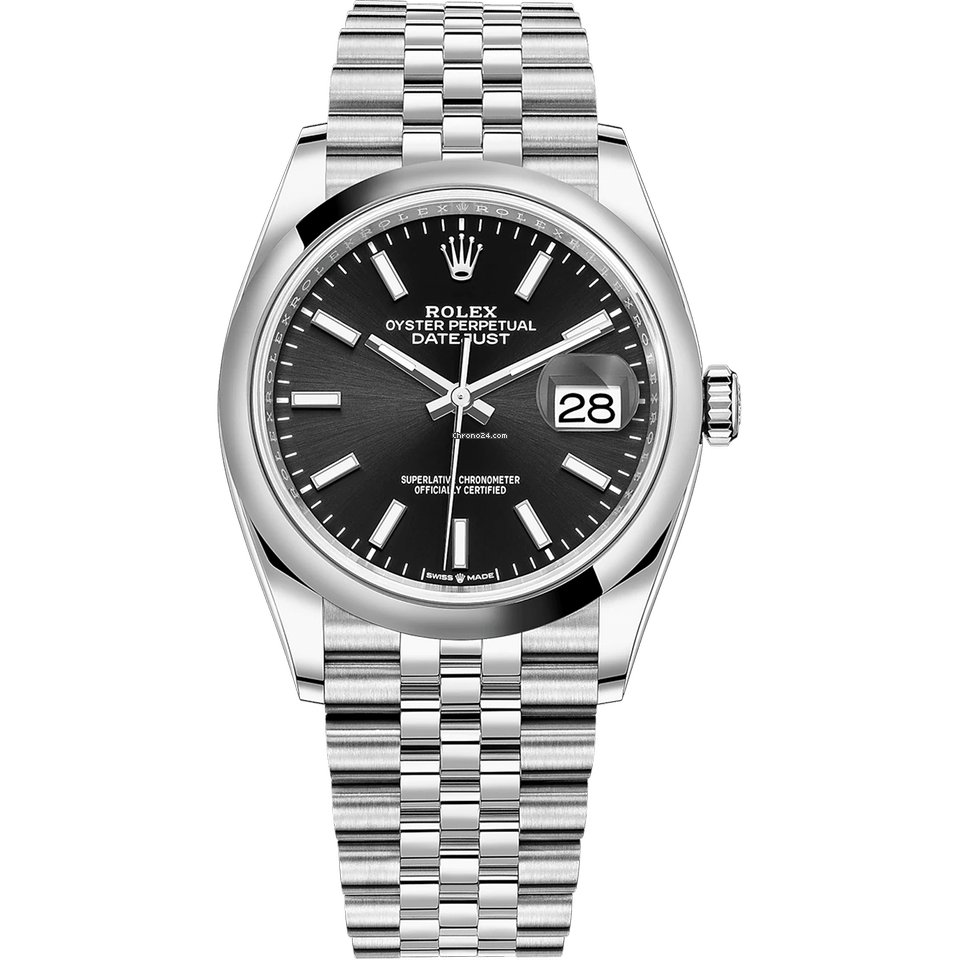 Rolex Datejust 36 Mens watch Unisex Steel Automatic 126200-0003