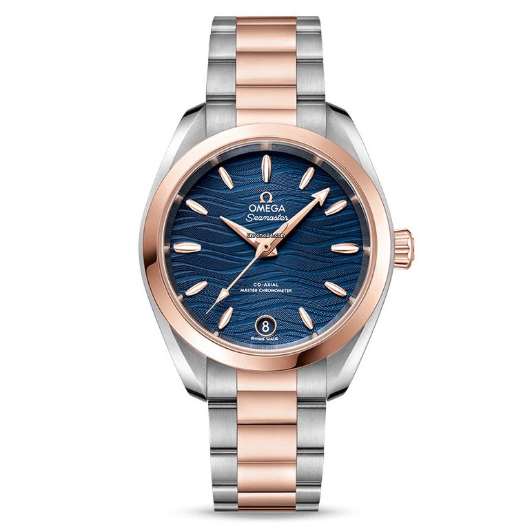 Omega Seamaster Aqua Terra Womens watch Automatic Gold Steel 220.20.34.20.03.001