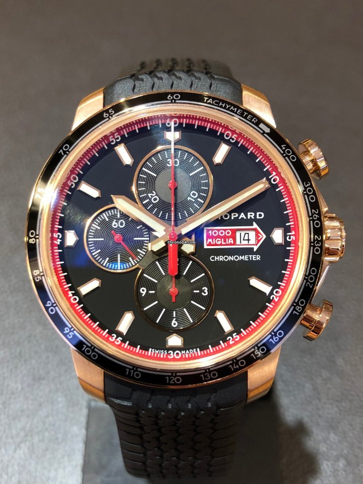 Chopard Mille Miglia Mens watch Unisex Automatic Rose gold 161293-5001