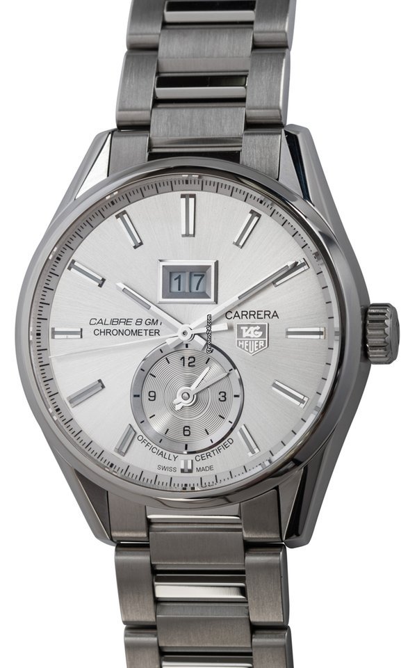 TAG Heuer Carrera Calibre 8 Mens watch Unisex Automatic Steel WAR5011.BA0723